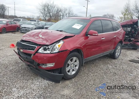 2012 Chevrolet Traverse 1Lt из США, поврежденный, VIN 1GNKRGED6CJ173661